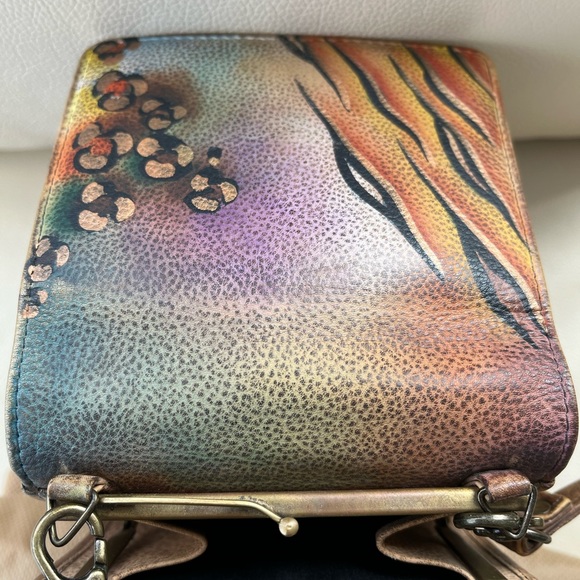 Anuschka Leather Crossbody or Clutch - Picture 5 of 7
